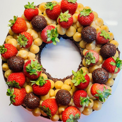 Brownie Wreath